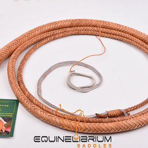 Natural Kangaroo Hide Bullwhip